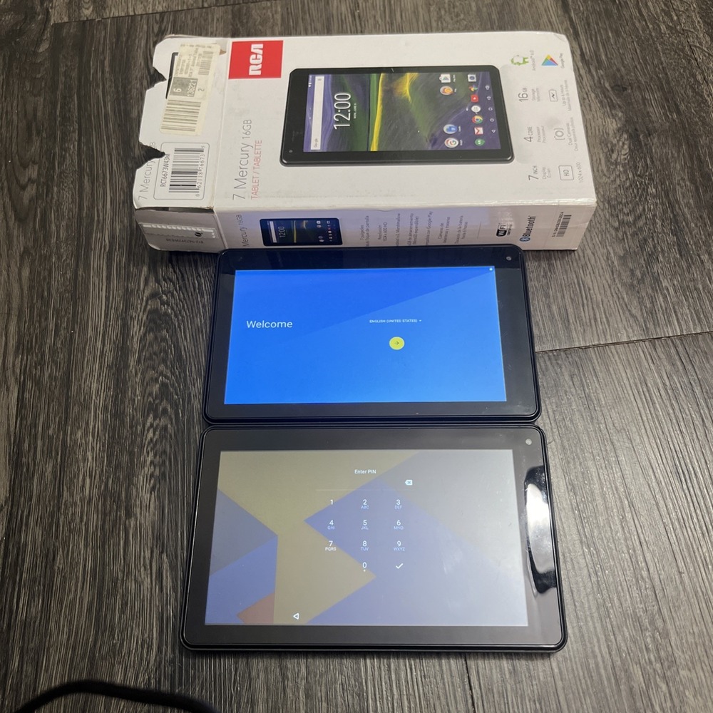 RCA Voyager III Android 6.0 16GB 7" Touchscreen Tablet with Box As-Is PARTS